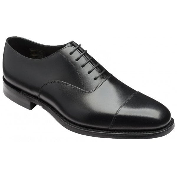 Loake Aldwych Black Calf, Rubber Soles, G - Bradshaw & Lloyd